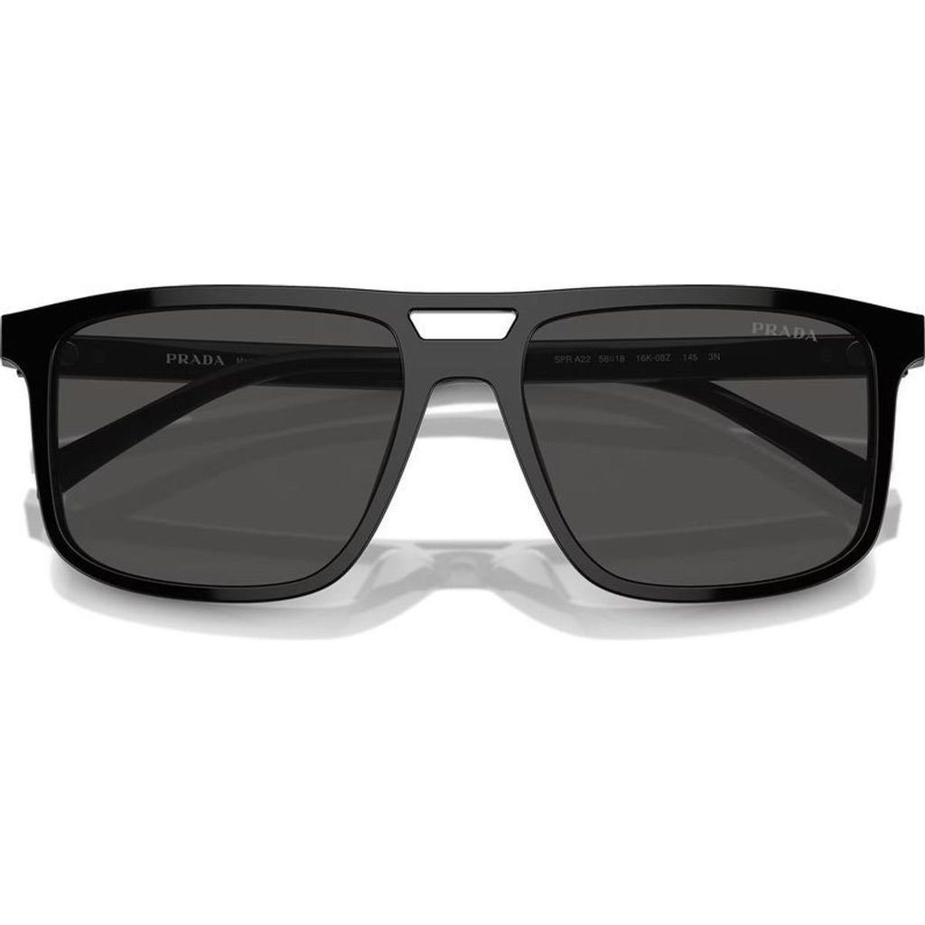 PRA22S, Black/Dark Grey Lenses 58 Eye Size