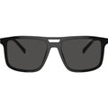 PRA22S, Black/Dark Grey Lenses 58 Eye Size