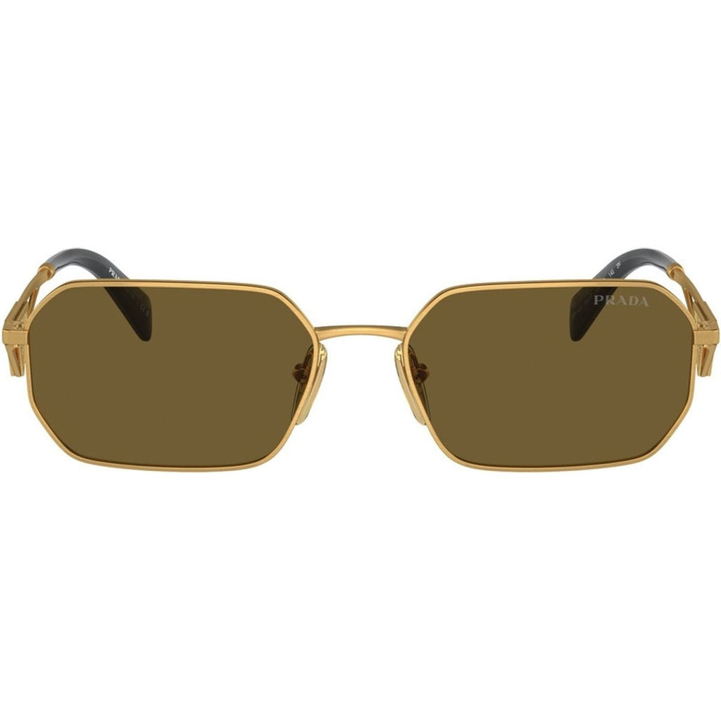 PRA51S, Matte Gold/Dark Brown Lenses