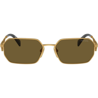 PRA51S, Matte Gold/Dark Brown Lenses