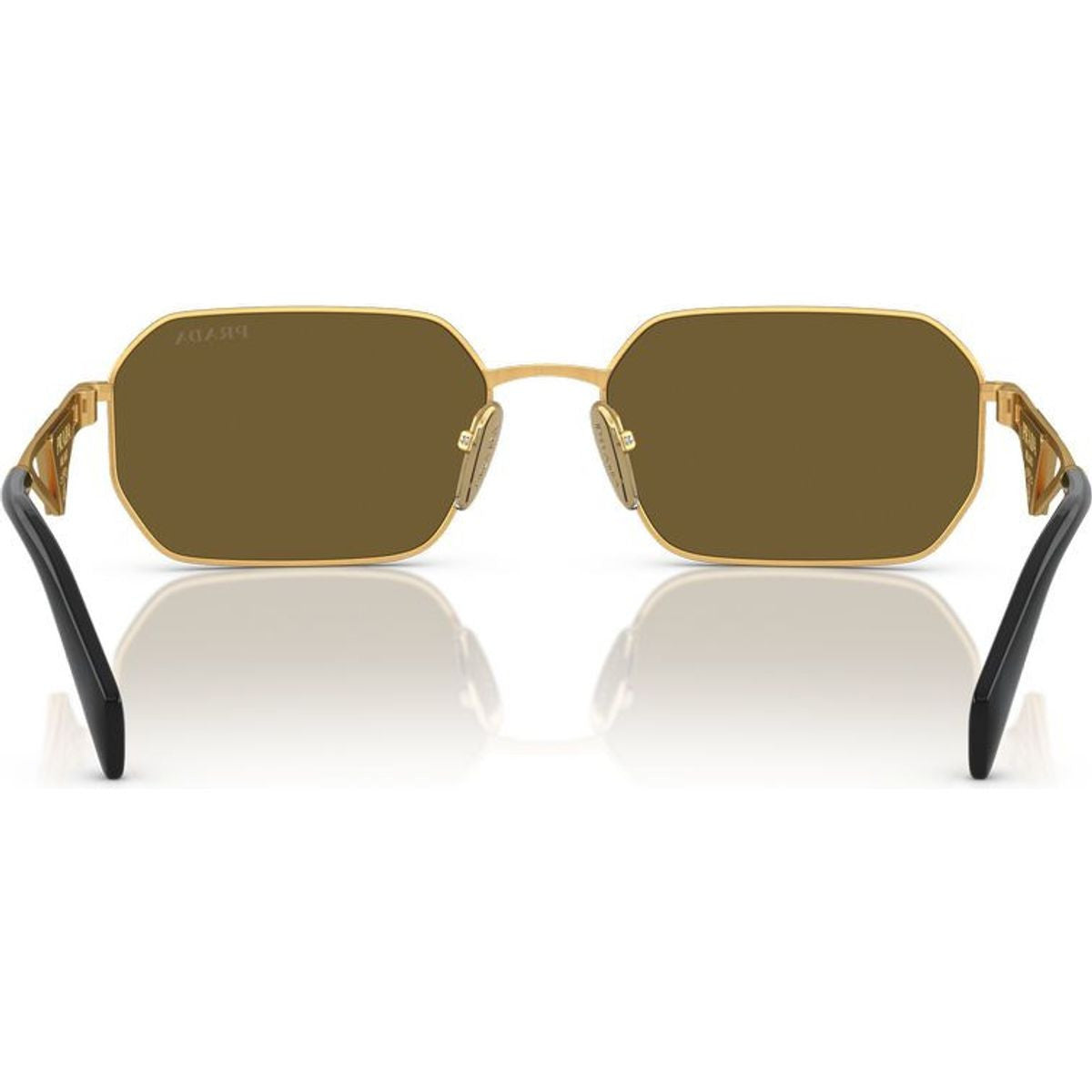 PRA51S, Matte Gold/Dark Brown Lenses