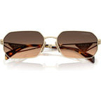 PRA51S, Pale Gold/Brown Grey Gradient Lenses