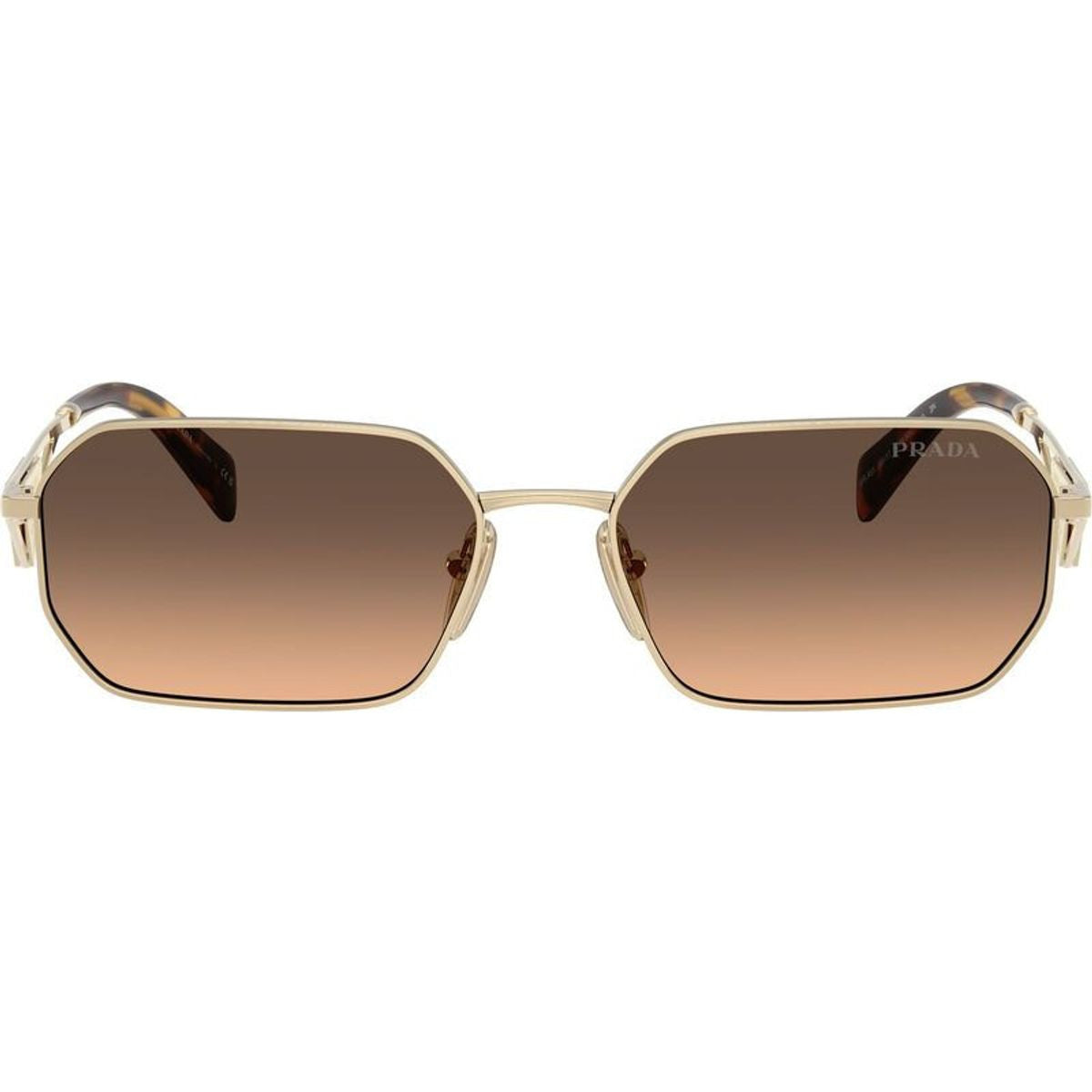 PRA51S, Pale Gold/Brown Grey Gradient Lenses
