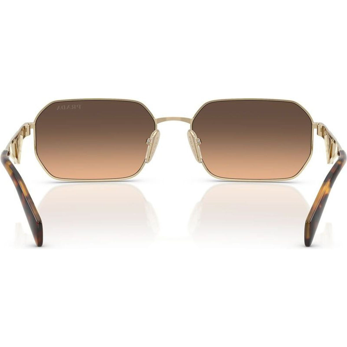 PRA51S, Pale Gold/Brown Grey Gradient Lenses