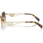PRA51S, Pale Gold/Brown Grey Gradient Lenses