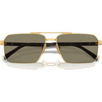 PRA57S, Gold/Light Brown Lenses 61 Eye Size