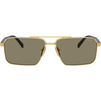 PRA57S, Gold/Light Brown Lenses 61 Eye Size