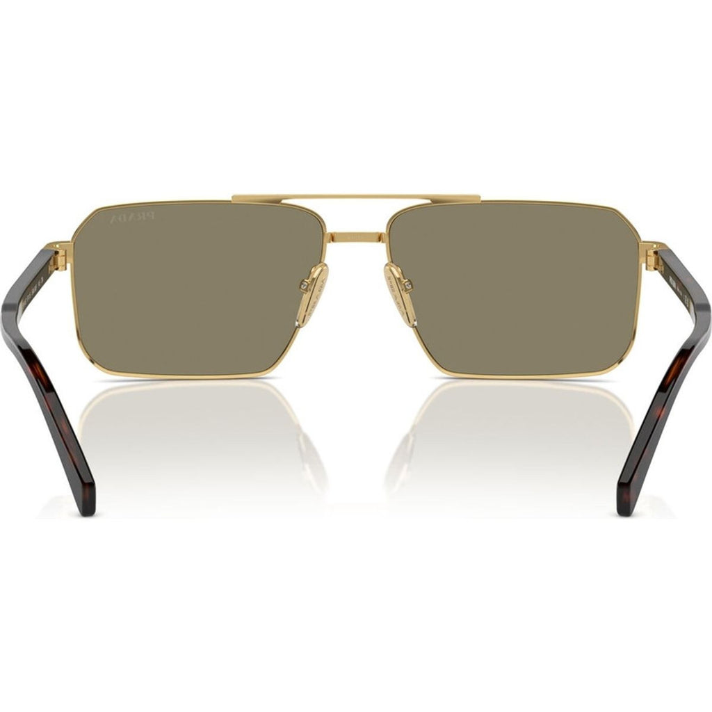 PRA57S, Gold/Light Brown Lenses 61 Eye Size