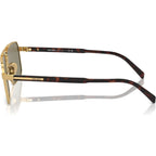 PRA57S, Gold/Light Brown Lenses 61 Eye Size