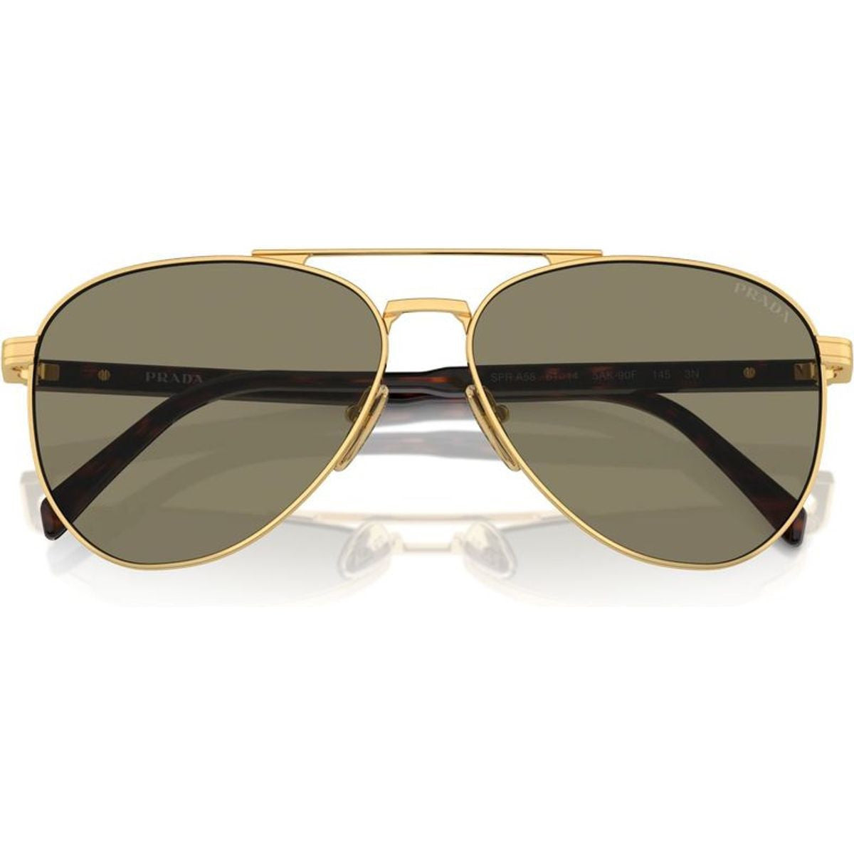 PRA58S, Gold/Light Brown Lenses 61 Eye Size
