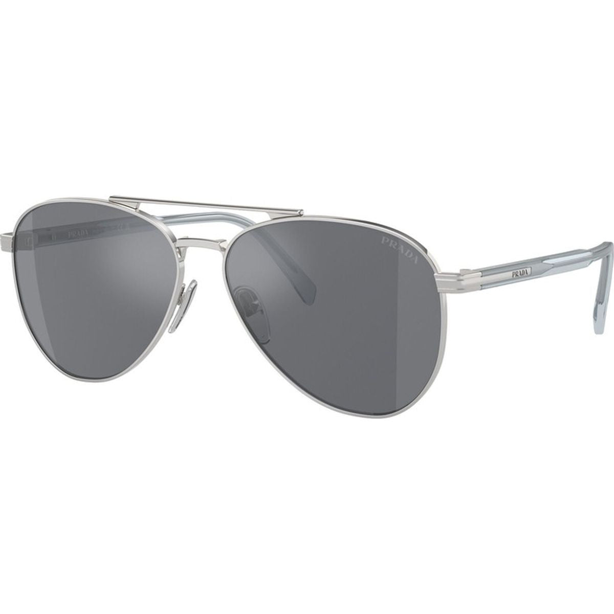 PRA58S, Silver/Dark Grey Flash Silver Mirror Lenses 61 Eye Size