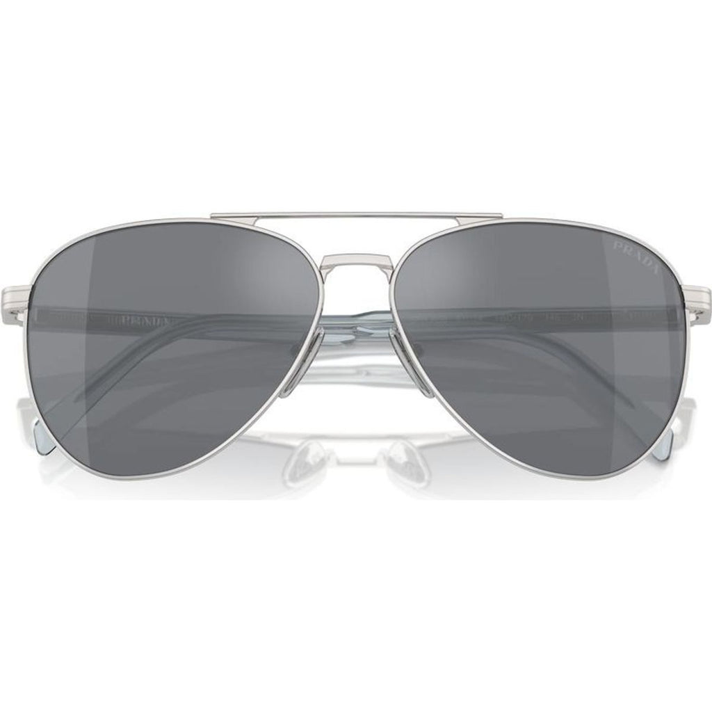 PRA58S, Silver/Dark Grey Flash Silver Mirror Lenses 61 Eye Size
