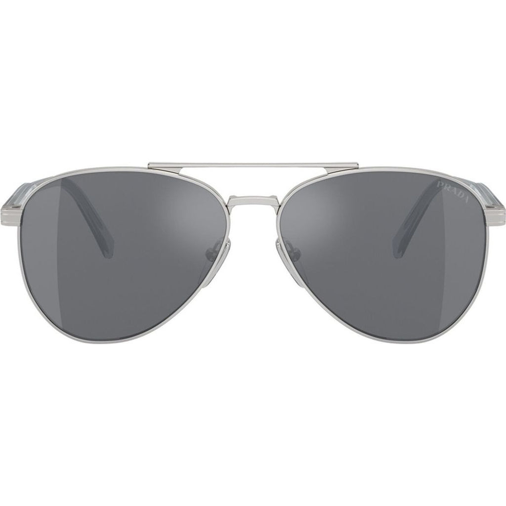 PRA58S, Silver/Dark Grey Flash Silver Mirror Lenses 61 Eye Size