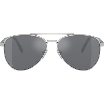 PRA58S, Silver/Dark Grey Flash Silver Mirror Lenses 61 Eye Size