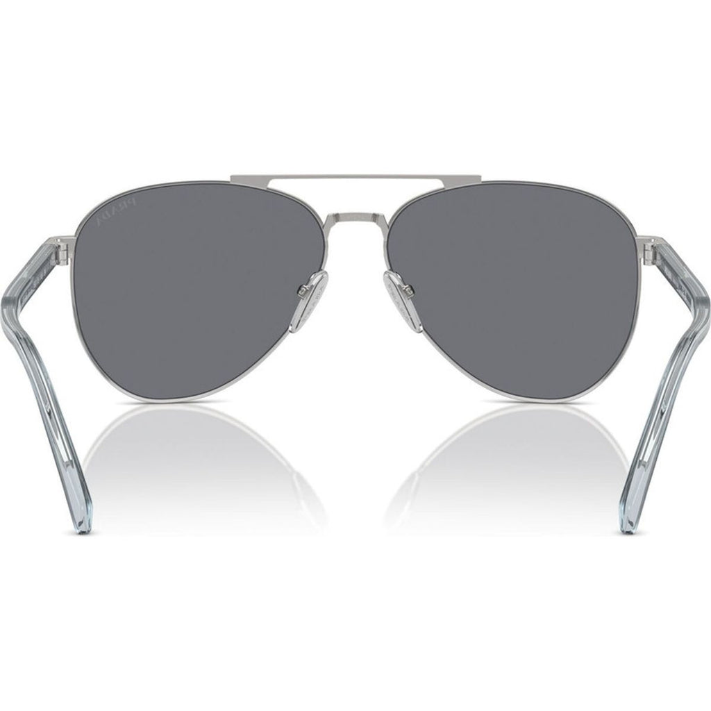 PRA58S, Silver/Dark Grey Flash Silver Mirror Lenses 61 Eye Size