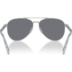 PRA58S, Silver/Dark Grey Flash Silver Mirror Lenses 61 Eye Size