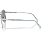PRA58S, Silver/Dark Grey Flash Silver Mirror Lenses 61 Eye Size