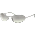 PRA59S, Silver/Silver Gradient Mirror Lenses