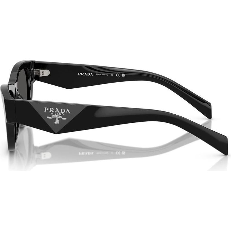 PRB09S, Black/Dark Grey Lenses 52 Eye Size