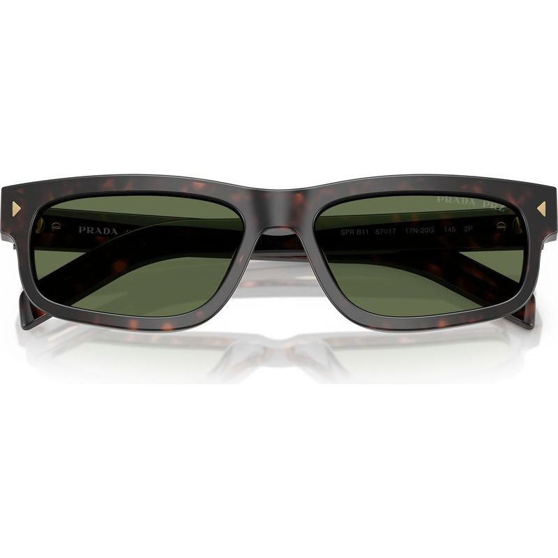 PRB11S, Root Tortoise/Green Polarised Lenses 57 Eye Size