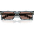 PRB11S, Transparent Ocean/Brown Mirror Lenses 57 Eye Size
