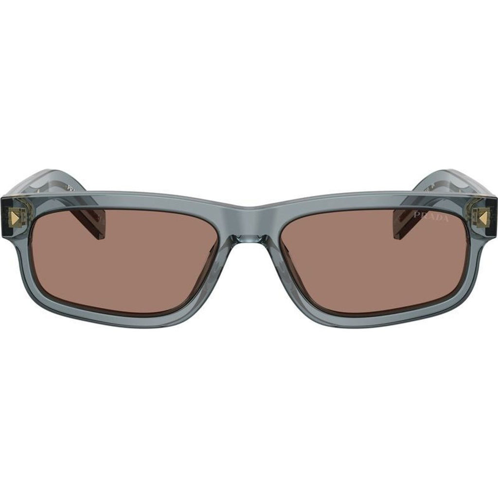 PRB11S, Transparent Ocean/Brown Mirror Lenses 57 Eye Size