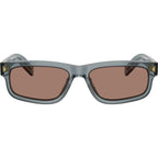PRB11S, Transparent Ocean/Brown Mirror Lenses 57 Eye Size
