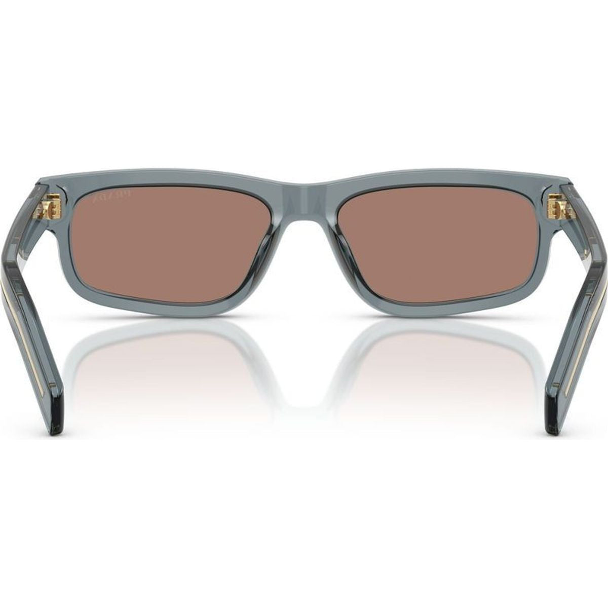 PRB11S, Transparent Ocean/Brown Mirror Lenses 57 Eye Size