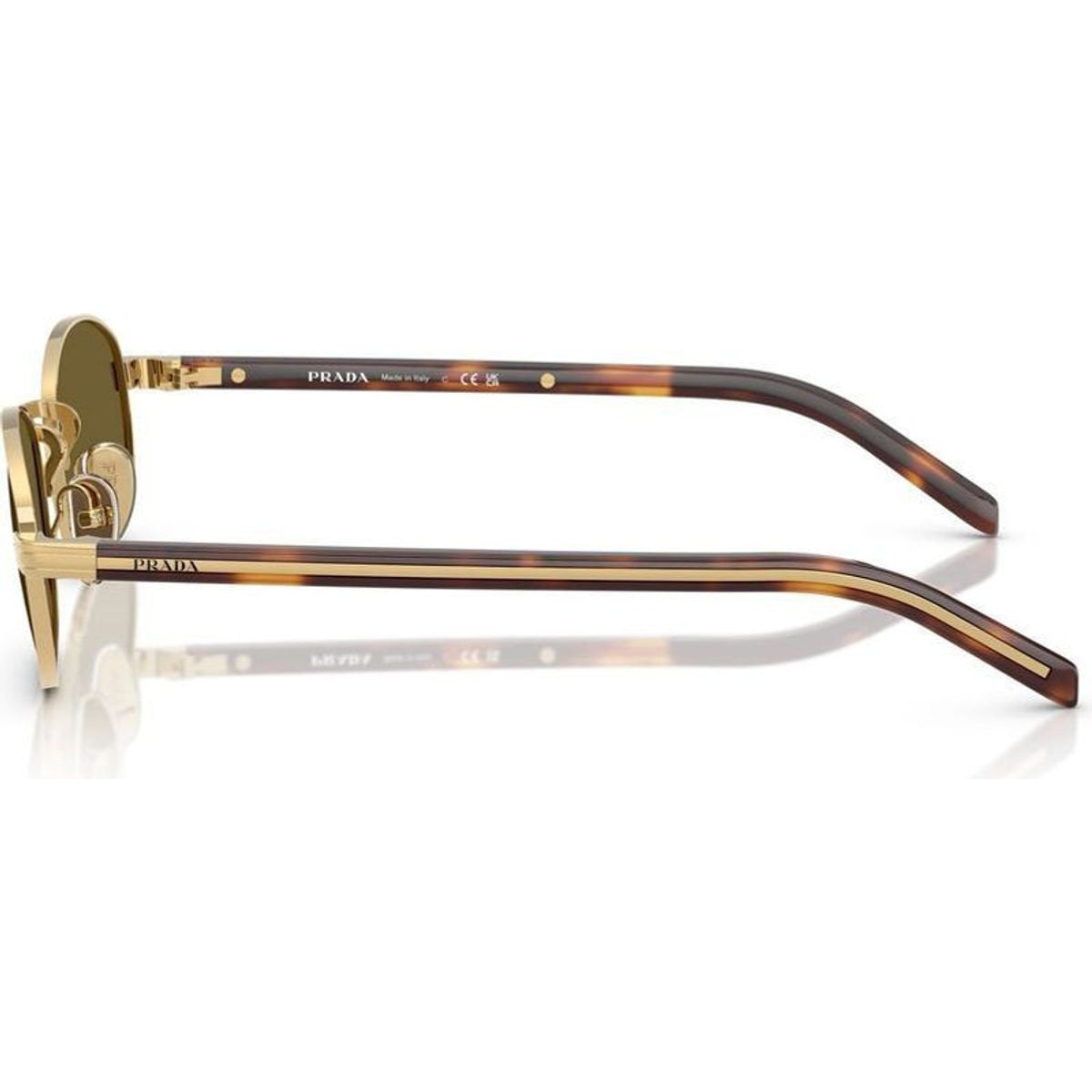 PRB53S, Gold/Dark Brown Lenses 52 Eye Size