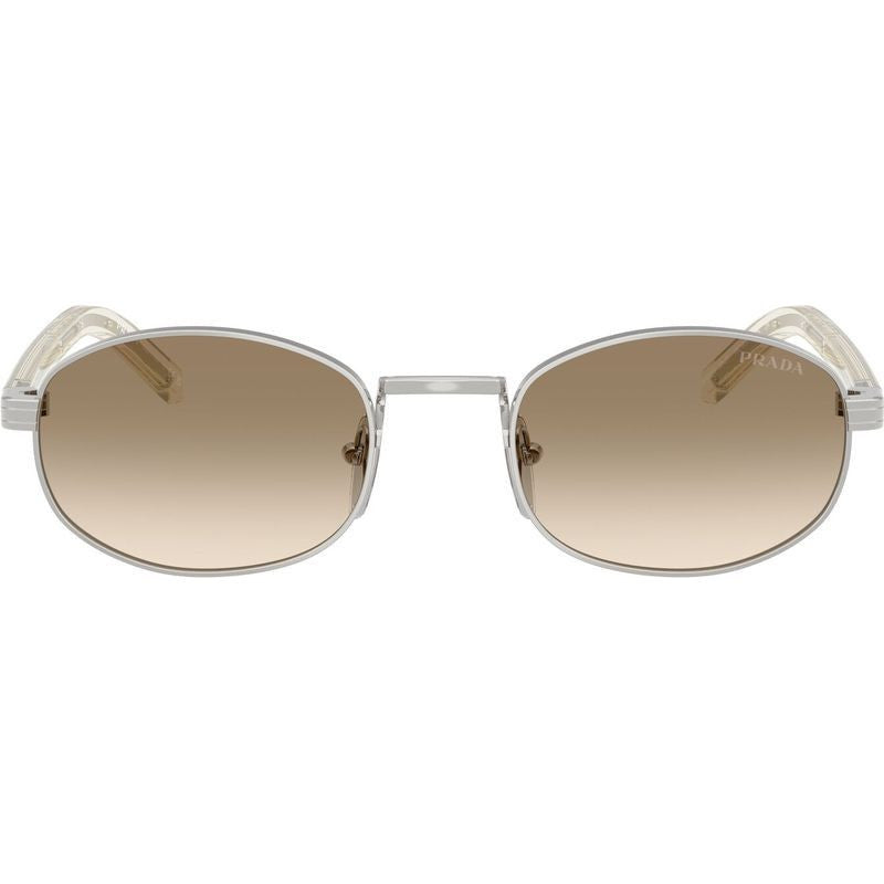 PRB53S, Silver/Brown Light Yellow Gradient Lenses 52 Eye Size