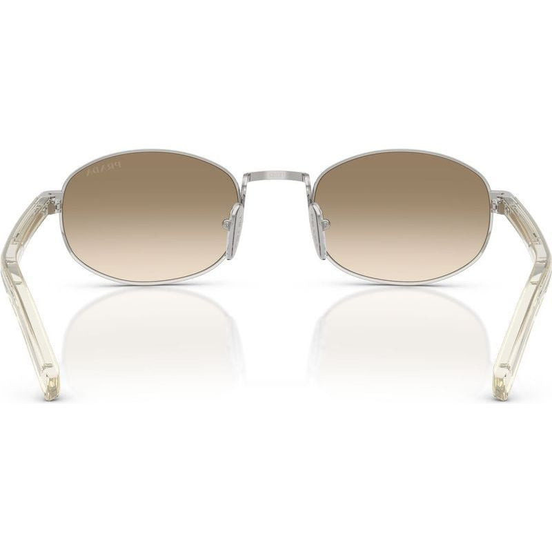 PRB53S, Silver/Brown Light Yellow Gradient Lenses 52 Eye Size