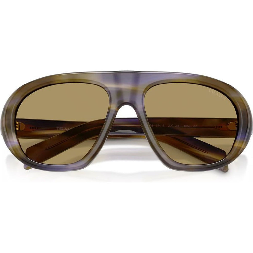 PRC05S, Striped Laguna/Green Olive Lenses