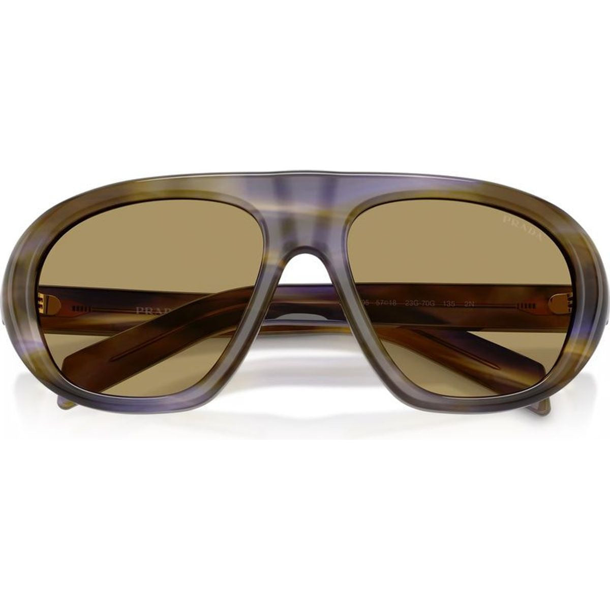 PRC05S, Striped Laguna/Green Olive Lenses