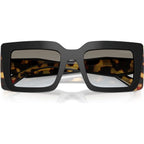 PRD01S, Black and Medium Tortoise/Grey Gradient Lenses