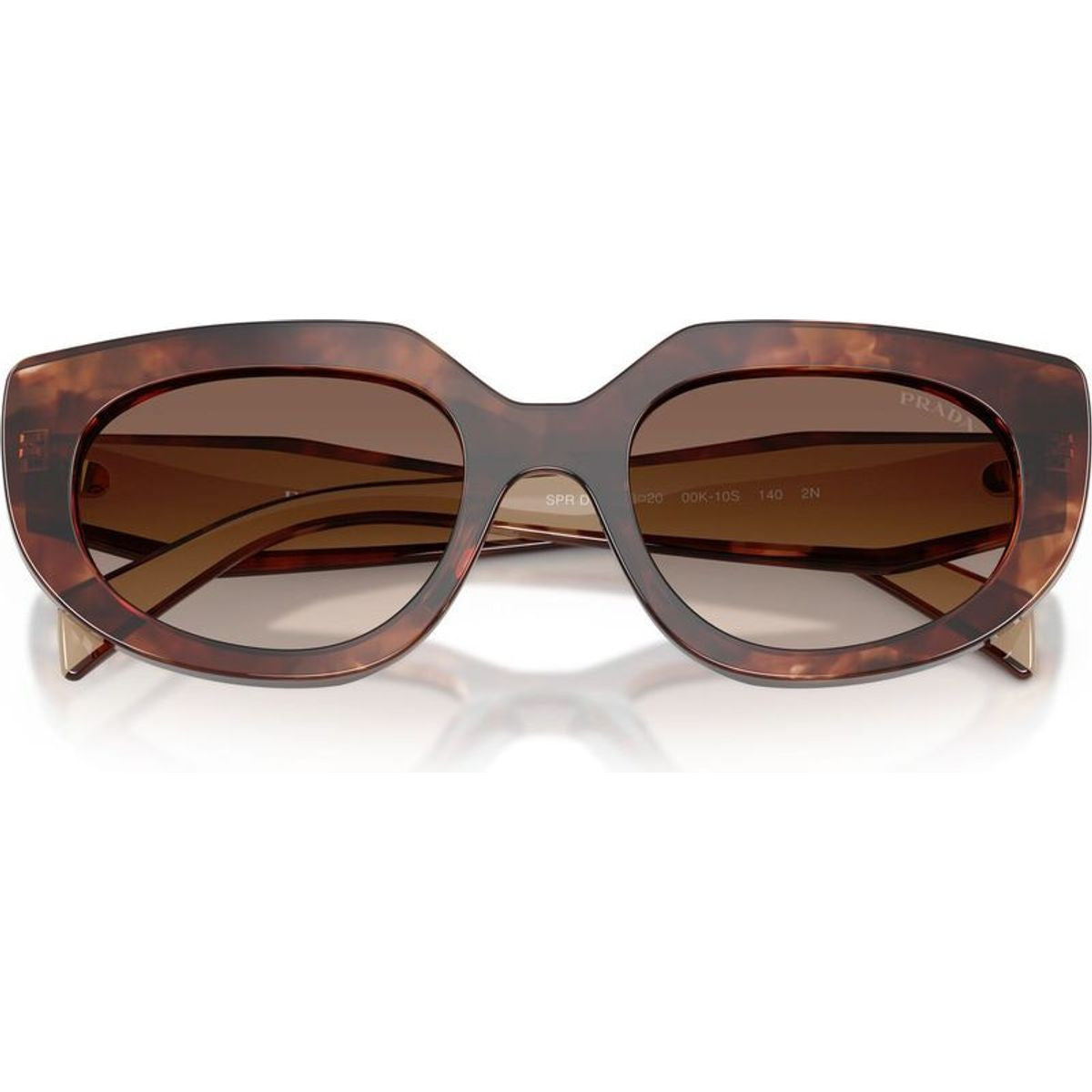 PRD02S, Caramel Tortoise/Brown Gradient Lenses