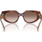 PRD02S, Caramel Tortoise/Brown Gradient Lenses