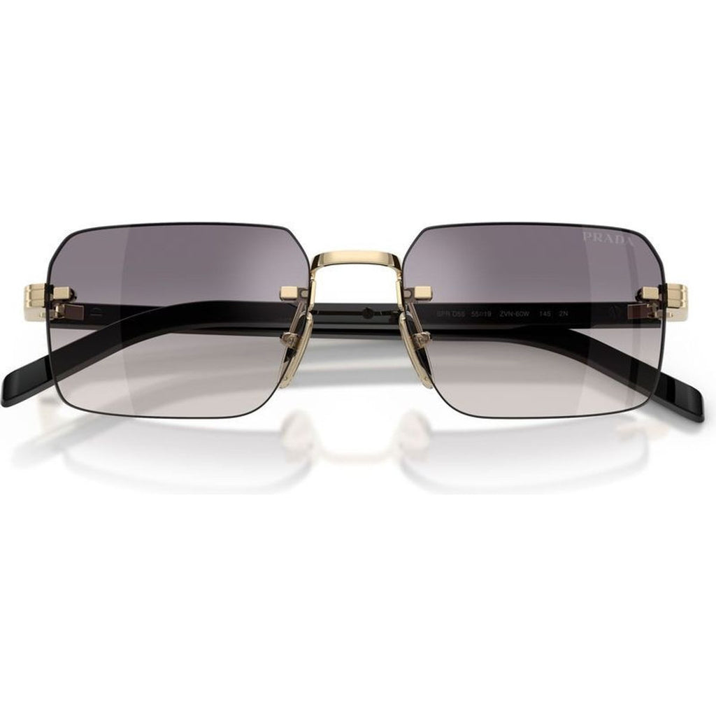 PRD55S, Pale Gold/Blue Silver Mirror Lenses