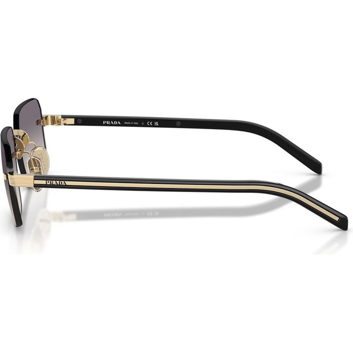 PRD55S, Pale Gold/Blue Silver Mirror Lenses