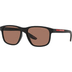 PS06YS, Black Rubber/Brown Lenses