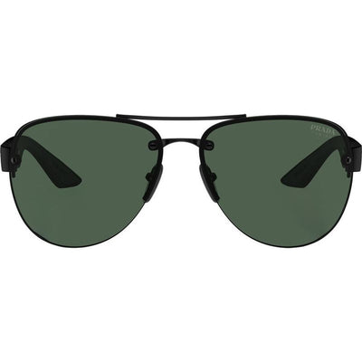 PS55YS, Matte Black/Green Lenses