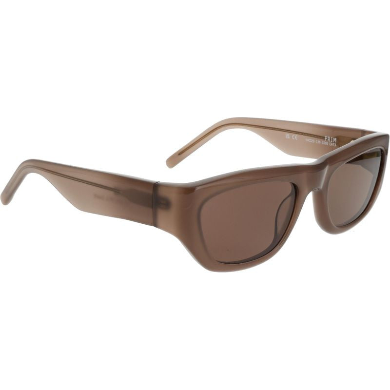 Prim, Transparent Brown/Brown Lenses