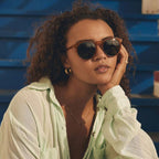 Remmy 49 Small, Honey/Green Polarised Lenses