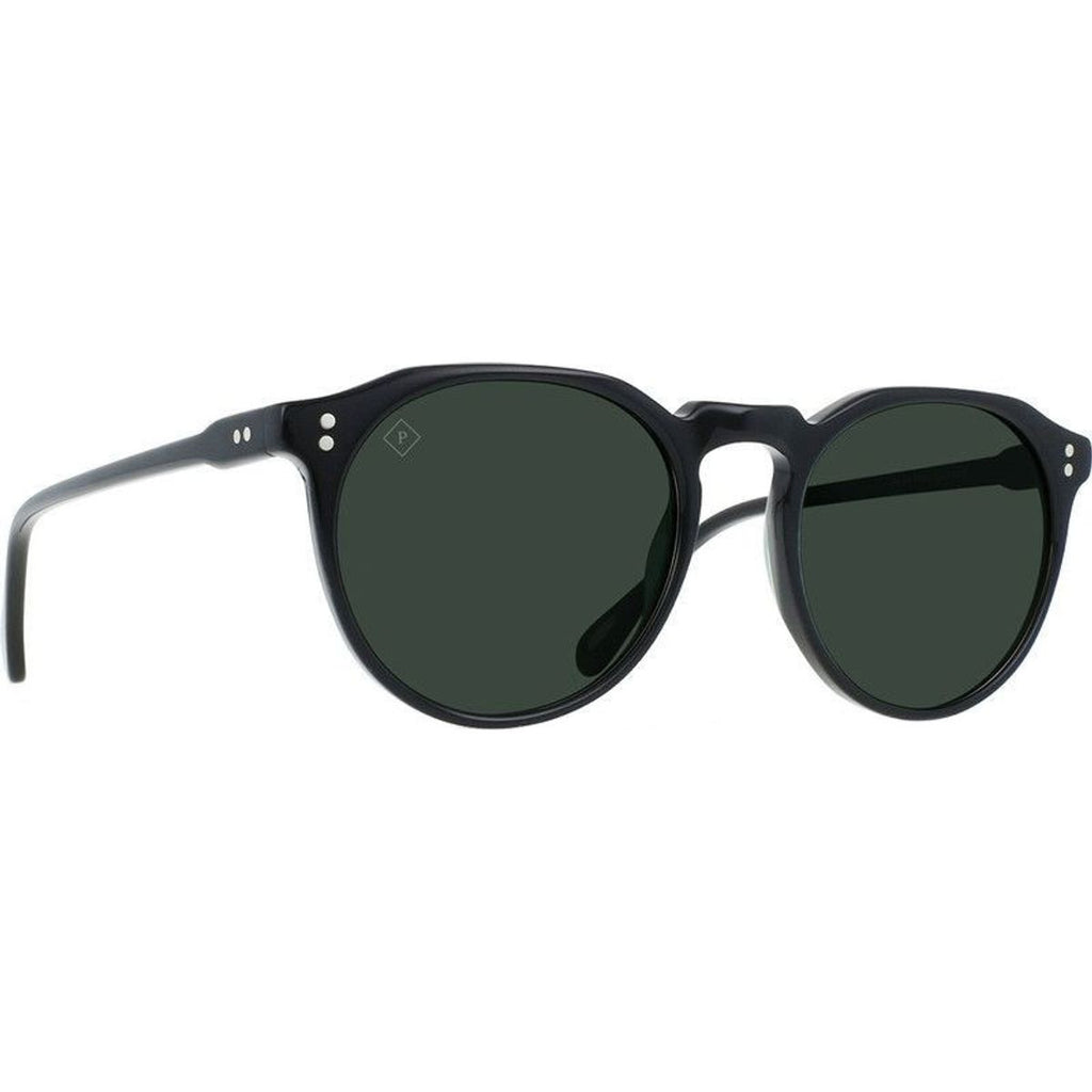 Remmy 49 Small, Recycled Black/Green Polarised Lenses