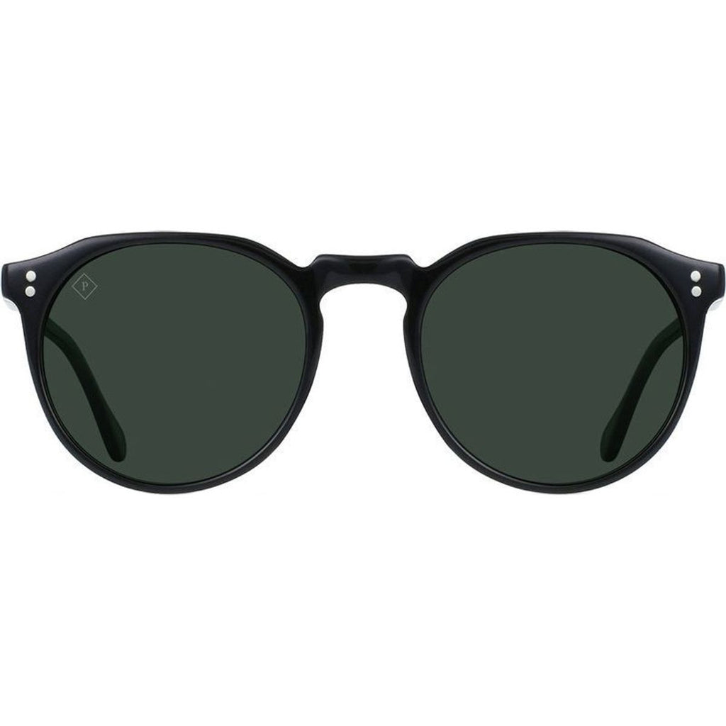 Remmy 49 Small, Recycled Black/Green Polarised Lenses