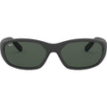 Daddy-O RB2016, Black Rubber/Green Lenses
