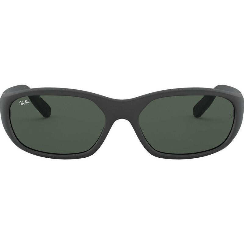 Daddy-O RB2016, Black Rubber/Green Lenses