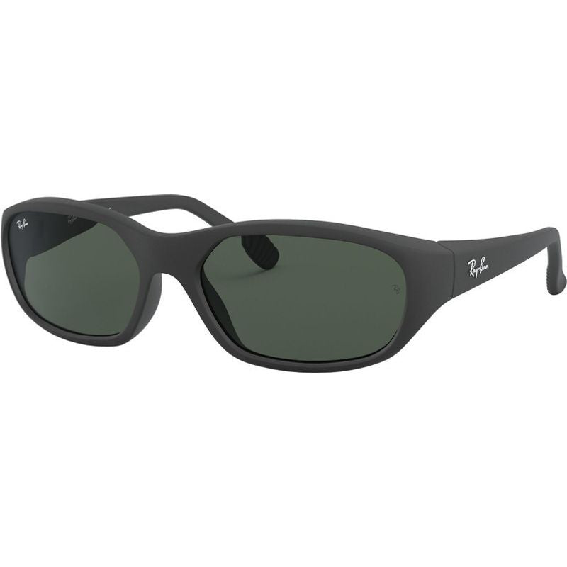 Daddy-O RB2016, Black Rubber/Green Lenses