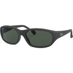 Daddy-O RB2016, Black Rubber/Green Lenses