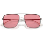 Ari RB3758, Gunmetal/Pink Lenses 56 Eye Size