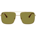 Ari RB3758, Pale Gold/Green Lenses 56 Eye Size
